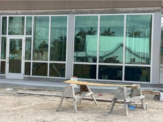 Column Wrap Cladding - Burger King, Bodden Town