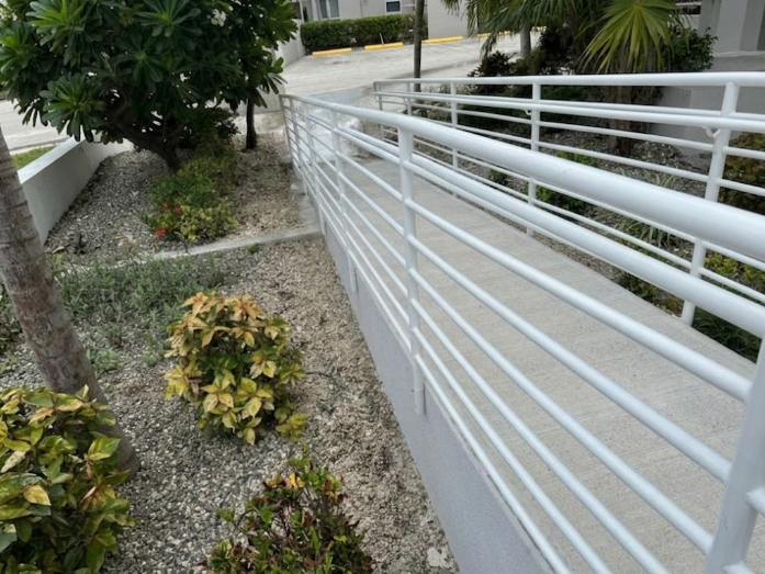 Ramp & Stair Railing - Quantum Facilities Management - Campbell’s Welding